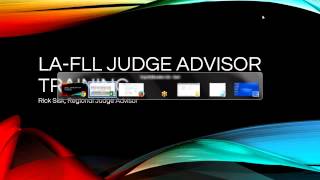 2014 LA Region - FLL Judge Training