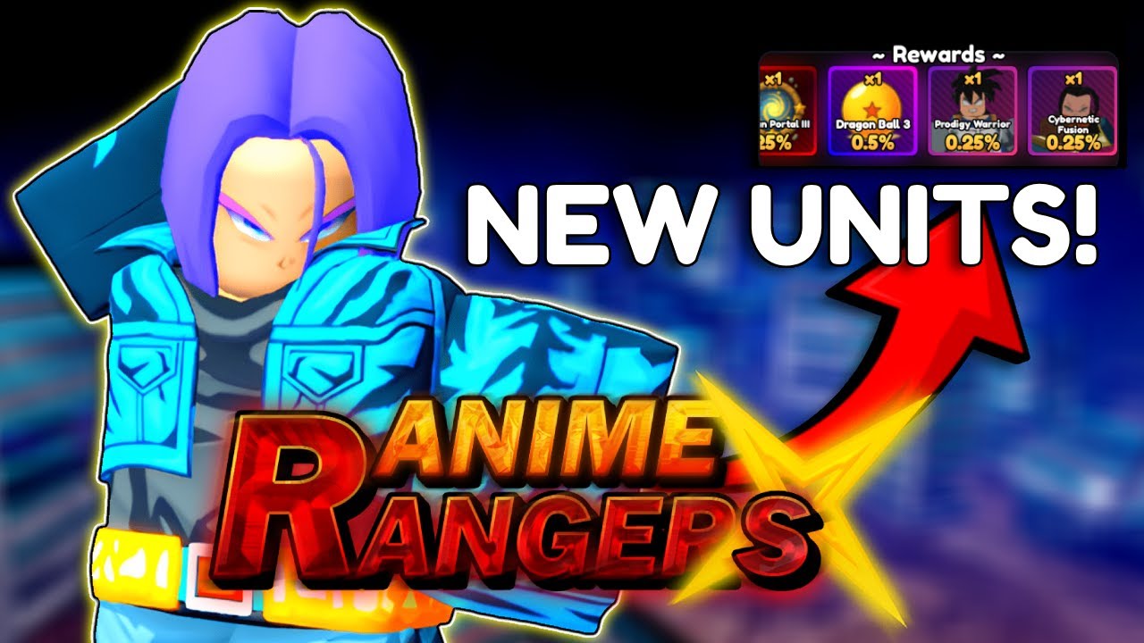 How to Get the NEW Dragon Ball Units in Anime Rangers X! - YouTube