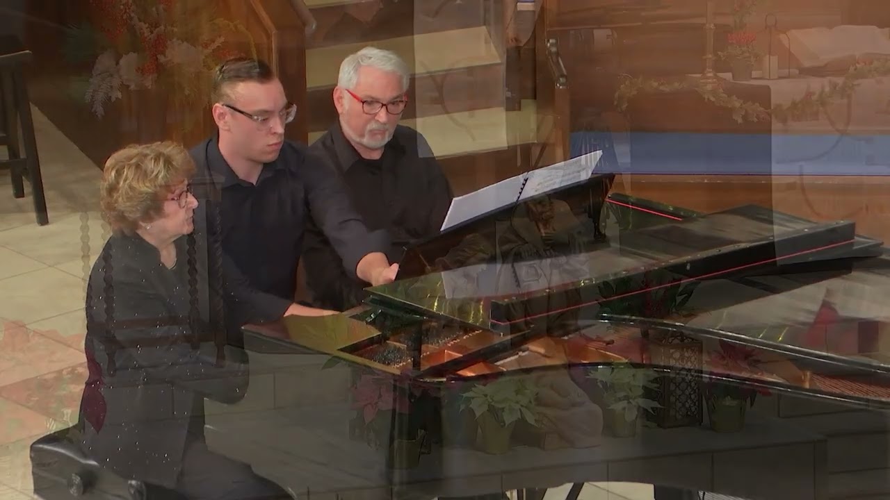 For Unto Us a Child is Born, from Handel’s Messiah. Arr.. for six hands on one piano by Carl Czerny