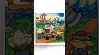 Vikings theme #art #coloringadventure #drawing #coloringbook #coloring #sketch #artsupplies #viking