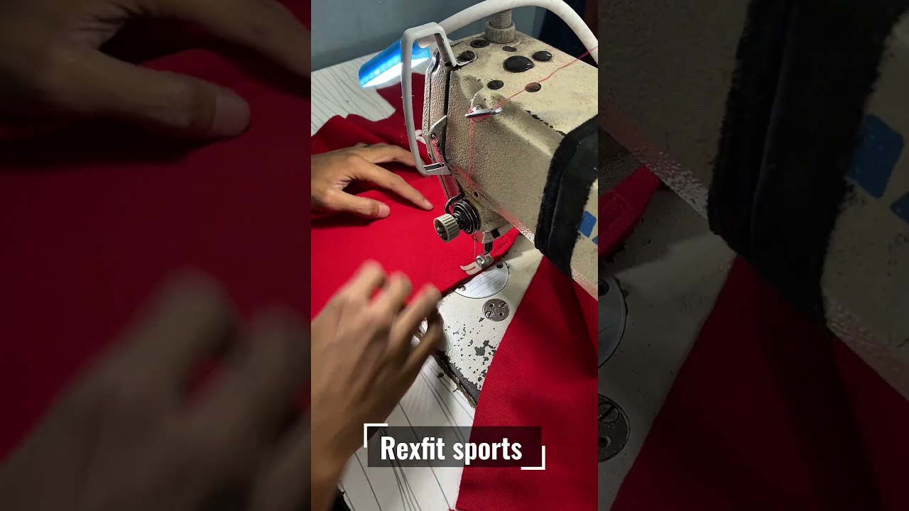 Pocket Stitching Full Process | Daily 50 Pcs Production | Rexfit Sports