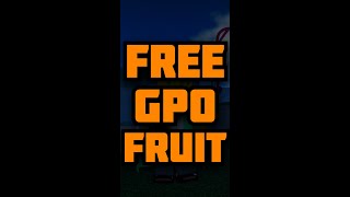 POV: Somebody gives you a free devil fruit in GPO [Grand Piece Online]
