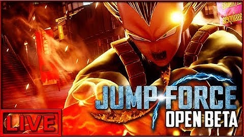 JUMP FORCE: Online Open Beta Session #1! INTENSE GAMEPLAY!