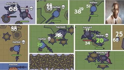 MooMoo.io - HerbalMod - 2021 - Aim Instakill - Perfect Triple Mills - Auto CPS Adjustment