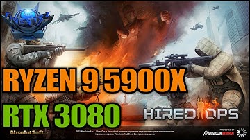 RTX 3080 & Ryzen 9 5900X | Hired Ops (Free-To-Play) | Ultra Settings 1440P