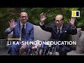 Hong kong richest man li kashing on education
