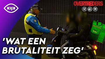 FOODBEZORGERS zijn BRUTAAL tegen HANDHAVERS | Overtreders | KIJK Misdaad