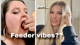 Reacting to Amber’s Feeding Content | My Perspective as Someone with Food Struggles