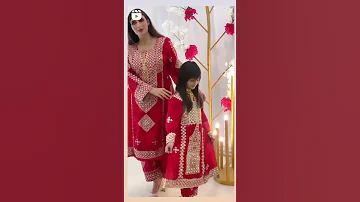 Woman And Child Wearing Balochi Dress Beautiful 