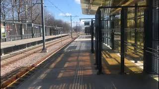 Beelden Van Een Lege Metrostation In Vlaardingen-West