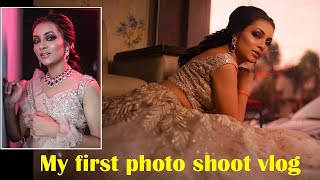 my first model photo shoot vlog hindi | MY FIRST VLOG ❤ | BTS OF MY PHOTOSHOOT | My first vlog