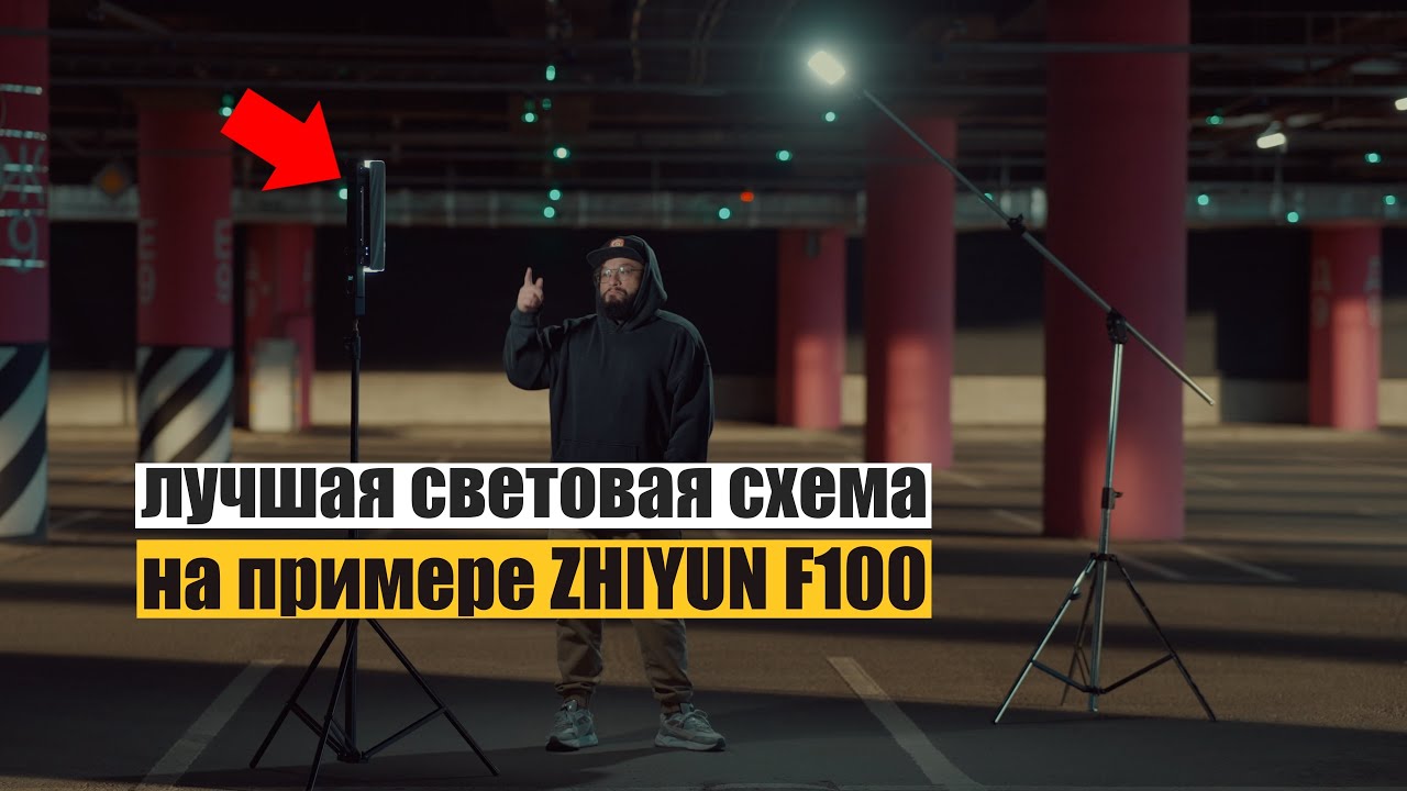 Доступная световая схема для съемки видео! На примере #ZhiyunF100 - YouTube