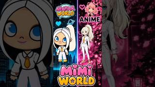 AVATAR WORLD🥰 VS ANIME VERSION🥳 PART 2 WHAT WOULD YOU LIKE TO SEE IN THE NEXT VIDEO?