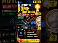 Bluetooth Home Automation using Arduino Nano & HC-05 | Control Fan & Light with Mobile