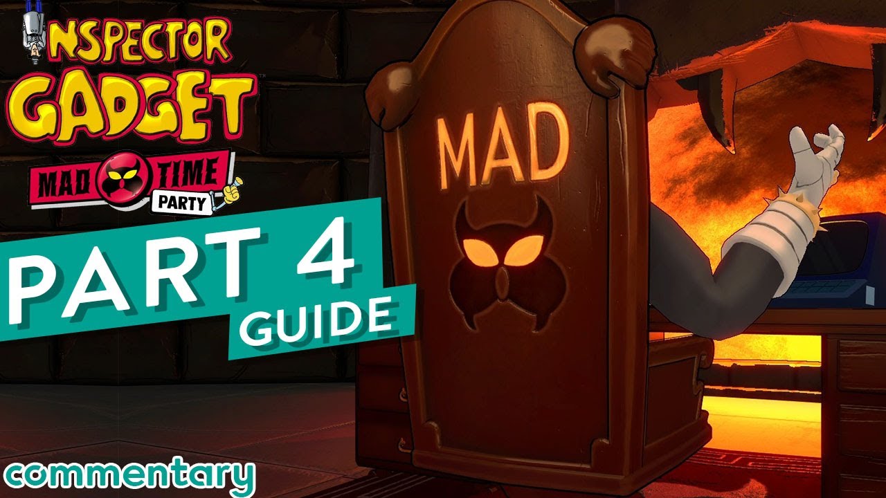 Inspector Gadget - MAD Time Party Gameplay Part 4 - Port Guide   