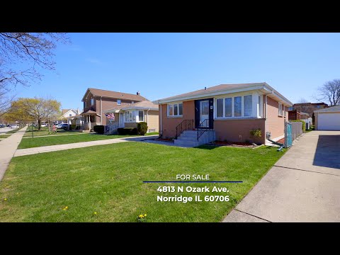 4813 N Ozark Ave, Norridge, IL home video tour