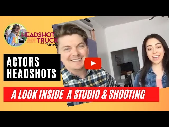 ACTORS HEADSHOTS: Look Inside a Studio + What Happens in a Session