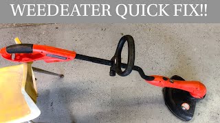 Celebrity Weed Eater Garage Hack!!  Save Time And Money! Wealth