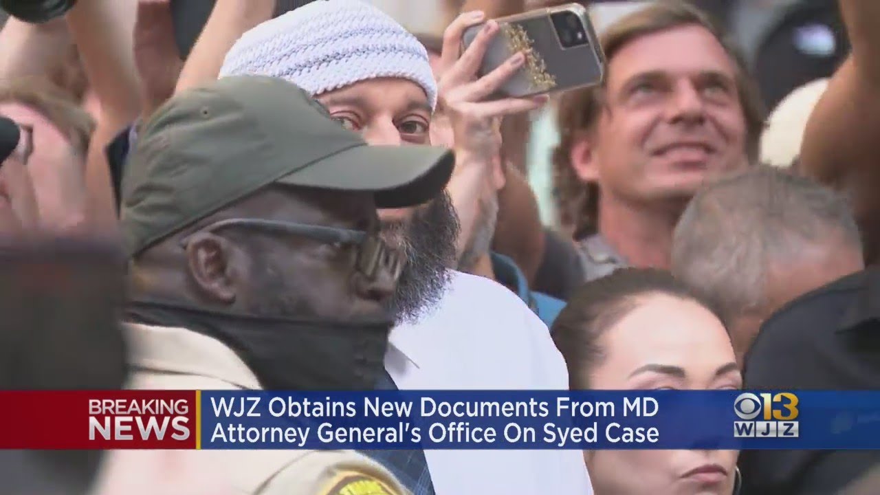 WJZ obtains new documents from MD Attorney General's Office on Syed Case