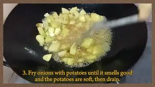 First Video Making Perkedel Kentang Potato Fritters