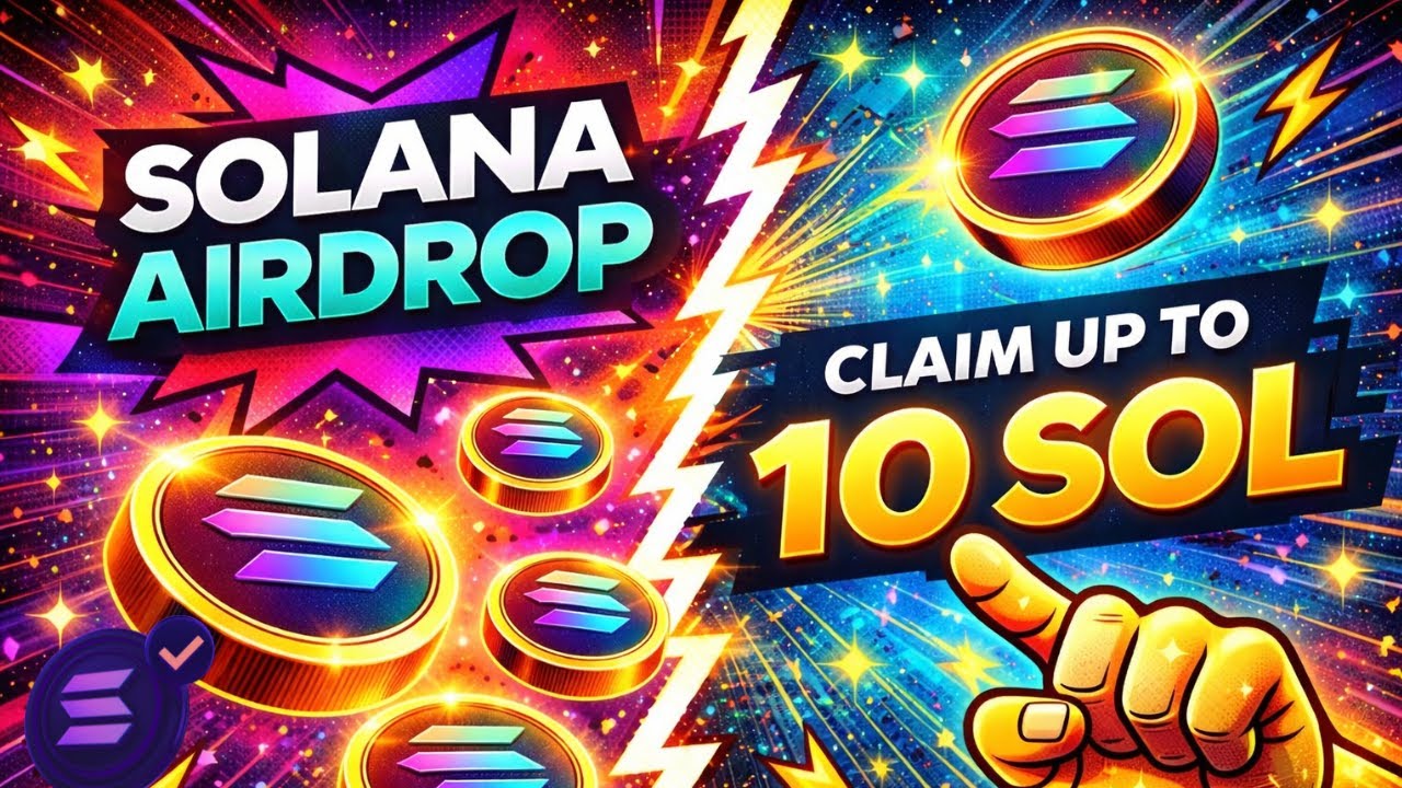 Official Solana Airdrop | Claim up to 10 SOL Tokens | Crypto Airdrop Guide