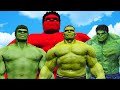 RED HULK VS WORLD WAR HULK (Hulk, The Incredible Hulk, Hulk Endgame)