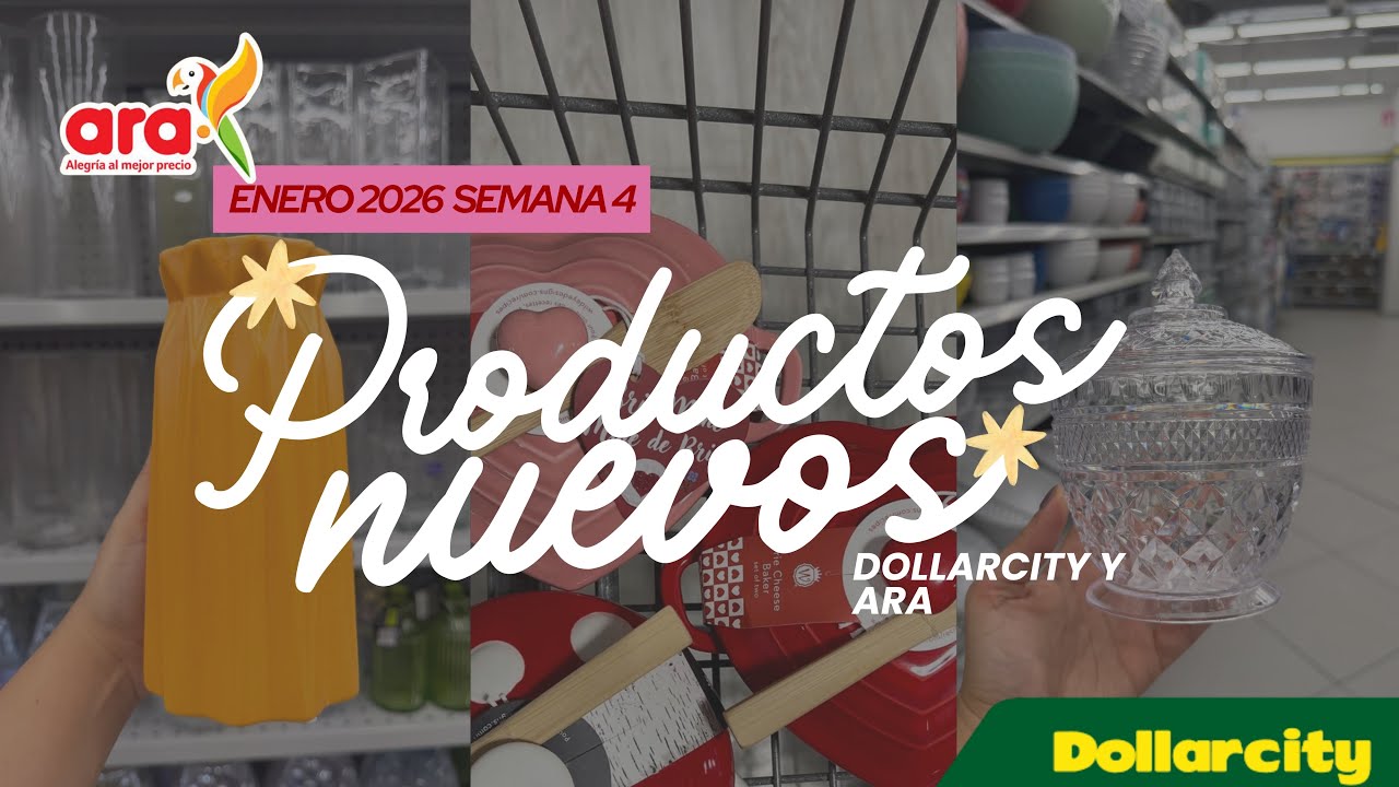Lo NUEVO en DOLLARCITY y ARA esta SEMANA en COLOMBIA🔥 (Enero 2026) ¡Te vas a sorprender!