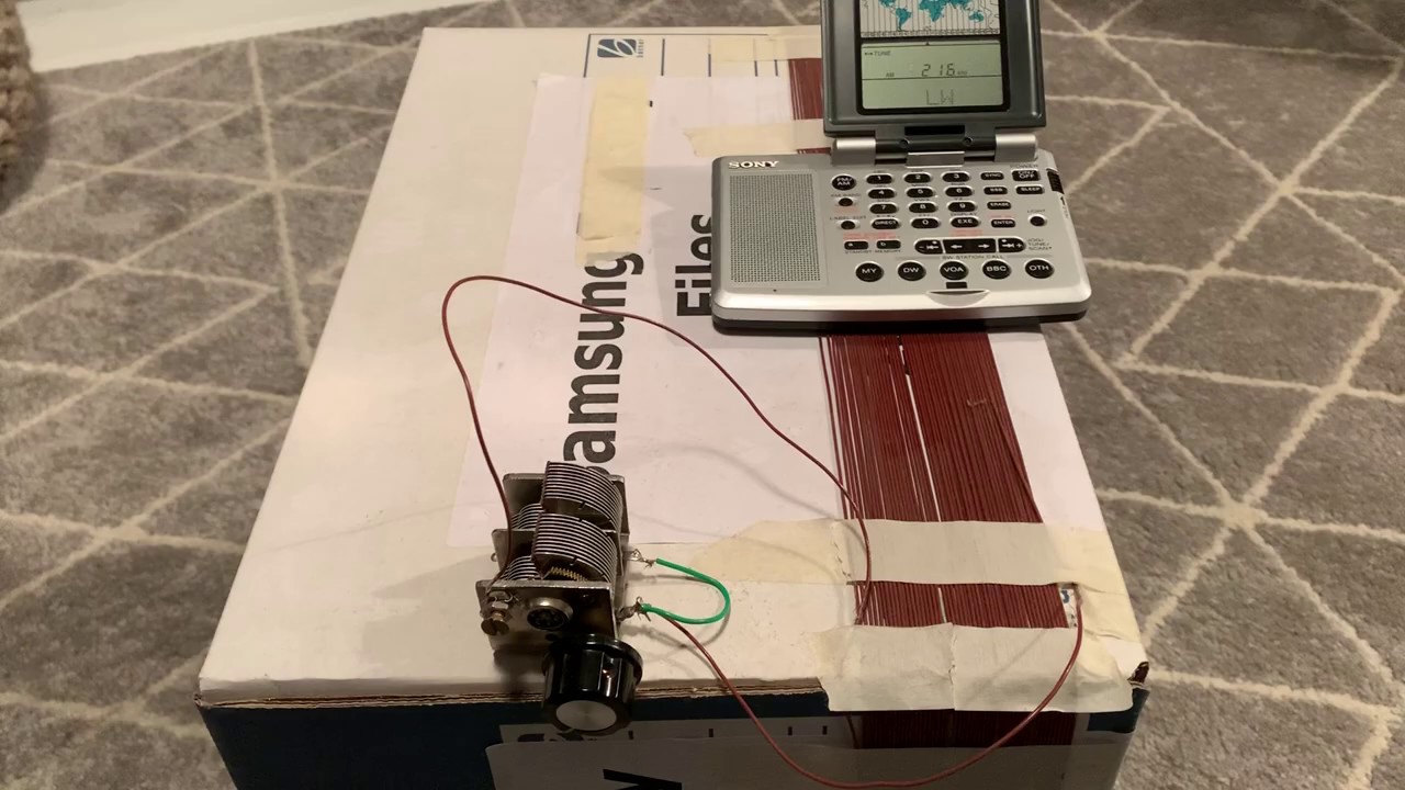 Sony ICF-SW07 more sensitive on longwave than the ICF-SW100 part 2