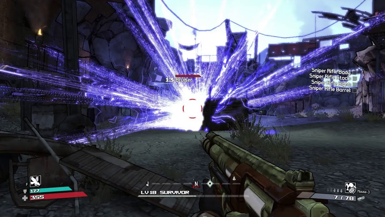 Borderlands Part 7 Sniper Rifle Body Parts YouTube