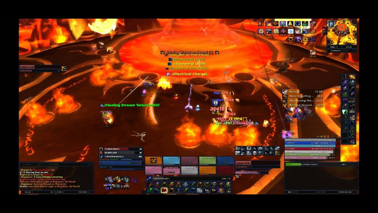Tombstone Vs Ragnaros Heroic 10 man
