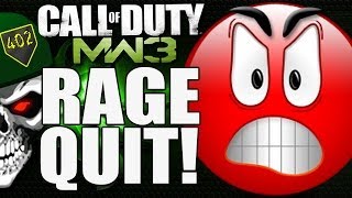 MODERN WARFARE 3 SUCKS! MW3 WORST LAG COMP IN COD HISTORY! COD MW3 RAGE QUIT MULTIPLAYER GAMEPLAY!