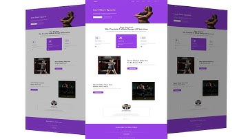 Responsive Personal Portfolio Website using HTML CSS & Bootstrap