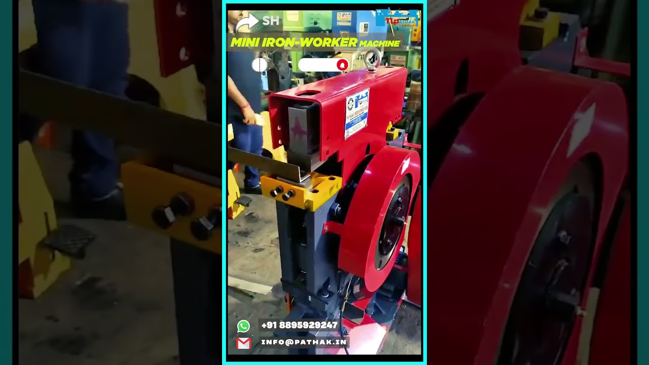 Mini Iron Worker Machine 