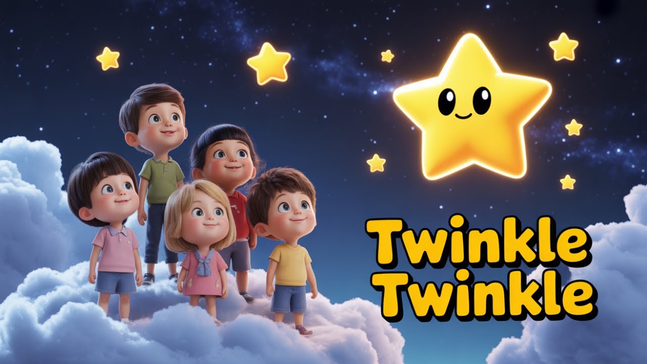 Twinkle Twinkle Little Star 🌟 Kids Dance Song | Nursery Rhymes for Toddlers