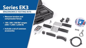 Ergonomics Force Measurement Kits Series EK3