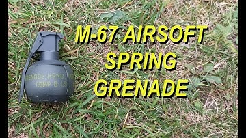 Red Sonja Airsoft: M-67 airsoft spring grenade