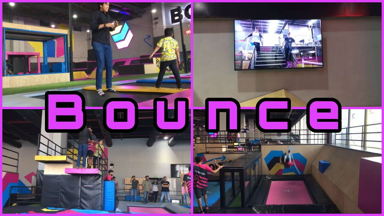 INDIA'S BIGGEST TRAMPOLINE PARK !! BOUNCE ! MUMBAI YouTube