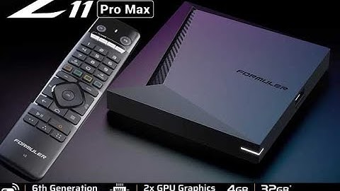 Formuler z11 Pro Max Unpinning Groups and other stuff