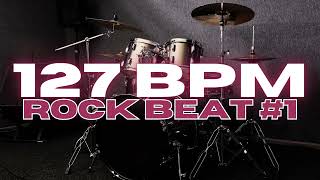 127 BPM - Rock Drum Beat - Loop 1