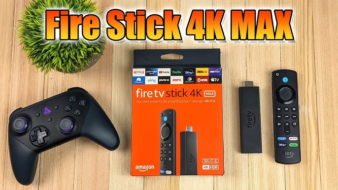 Fire TV Stick 4K Max Streaming Device with Wi-Fi 6 & Alexa Voice  Remote (