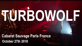 TURBOWOLF Live Full Concert 4K @ Cabaret Sauvage Paris October 27th 2018