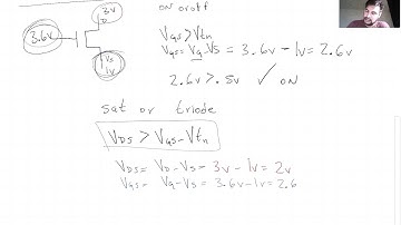 Lecture 2 - CMOS NMOS operation (on off, saturation triode)