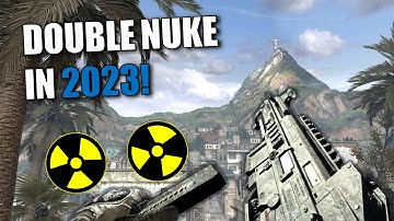 MW2 in 2023 | Double Nuke on Favela with UMP45