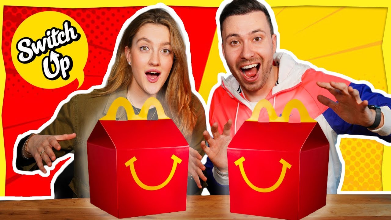HAPPY MEAL SWITCH UP CHALLENGE! Met Lise