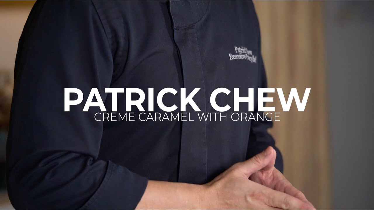 Chef Patrick's Creme Caramel With Orange Segment
