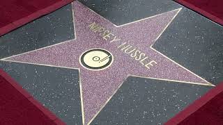 Nipsey Hussle honored with posthumous Hollywood star
