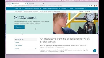 NCCERconnect Overview