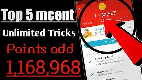 Top 5 mcent browser unlimited tricks points add 1,168,986