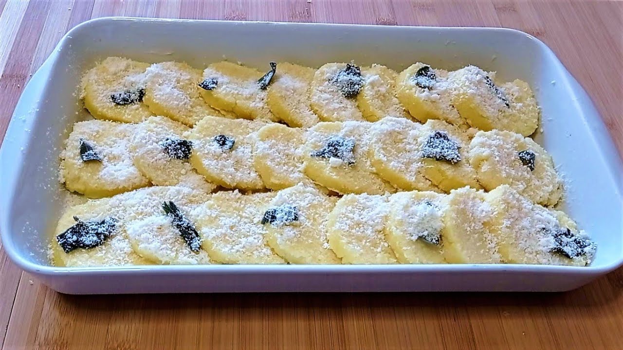 GNOCCHI ALLA ROMANA - PRIMO PIATTO AL FORNO FACILE E GUSTOSO