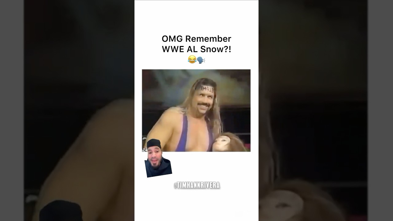 Remember Al Snow From WWE WWE ALSNOW Nostalgia YouTube 